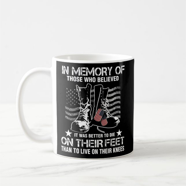 Mug Le vétéran dans la mémoire de ceux qui l'ont crue (Gauche)