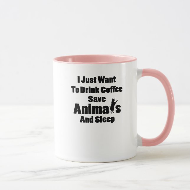 Mug Le vétérinaire I veulent juste boire pour sauver (Droite)