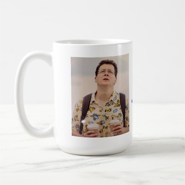 Mug le visage du café aujourd'hui (Gauche)