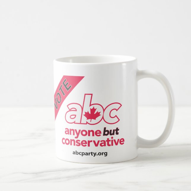 Mug Le vote ABC attaquent (Droite)