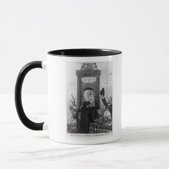 Mug Le vote prépondérant, ou le haut-parleur (Gauche)