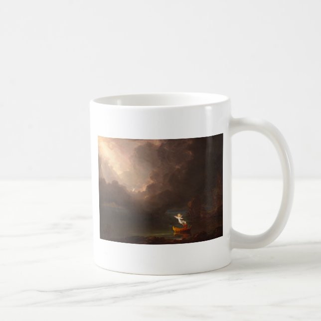 Mug Le Voyage de la vie d'Age Thomas Cole 1842 (Droite)