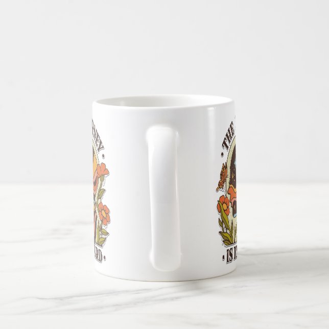 Mug Le Voyage Se Fait En Intérieur (Poignée)