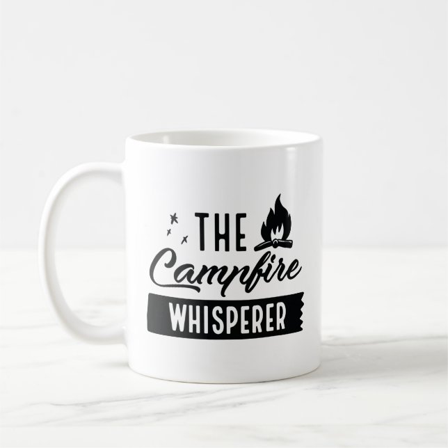 Mug Le Whisperer du feu de camp (Gauche)