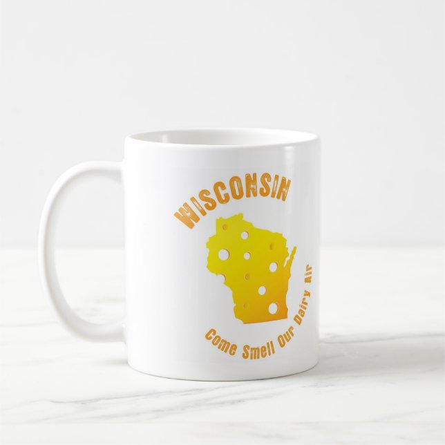 Mug Le Wisconsin viennent odeur notre air de laiterie (Gauche)
