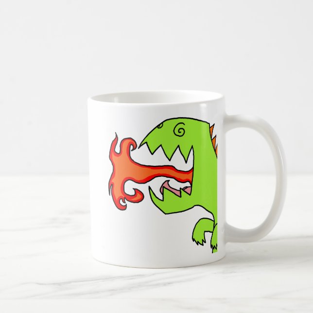 Mug le zilla obtiennent une boisson (Droite)