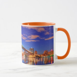 Mug L'East River, pont de Brooklyn, Manhattan