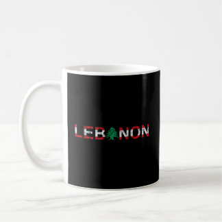 Mug Lebanon Lebanese Flag Asia Levant Travel Cedar Bei