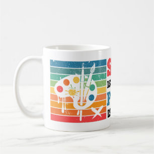 Mug L'École Est Importante, Mais La Peinture Est Impor