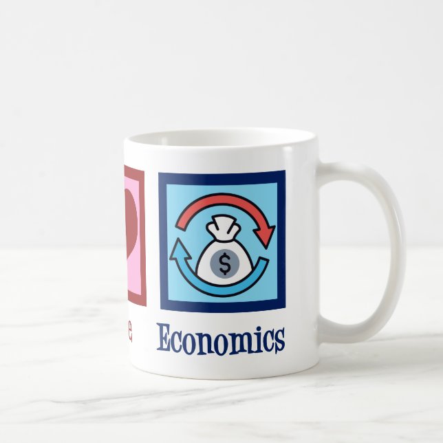 Mug L'économie de l'amour pour la paix (Droite)
