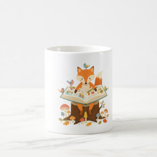 Mug Lecteur de la forêt curieuse