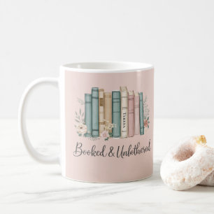 Mug Lectrice livresque personnalisée « Réservée et imp