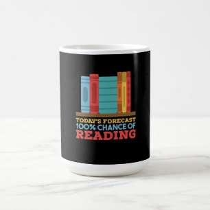 Mug Lecture - 100% de chance de lire un livre drôle