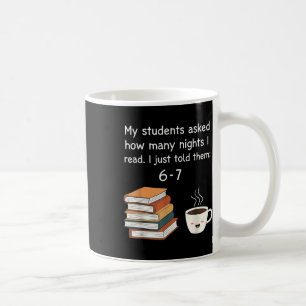 Mug Lecture Amusante 67 Six Sept Mème Professeur d'Ang
