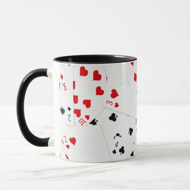 Mug Lecture de la collection de cartes (Gauche)