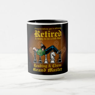 Mug Lecture et échecs Grand Maître