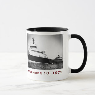 Mug L'Edmund Fitzgerald avec noms d'équipage