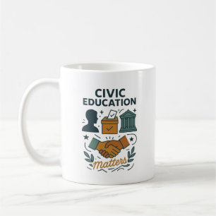 Mug L'éducation civique est importante
