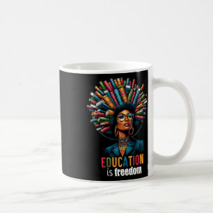 Mug L'éducation est la liberté Mois de l'histoire des