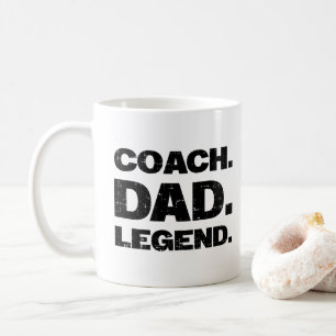 Mug Légendaire Père Entraîneur Cadeau Drôle de Sport