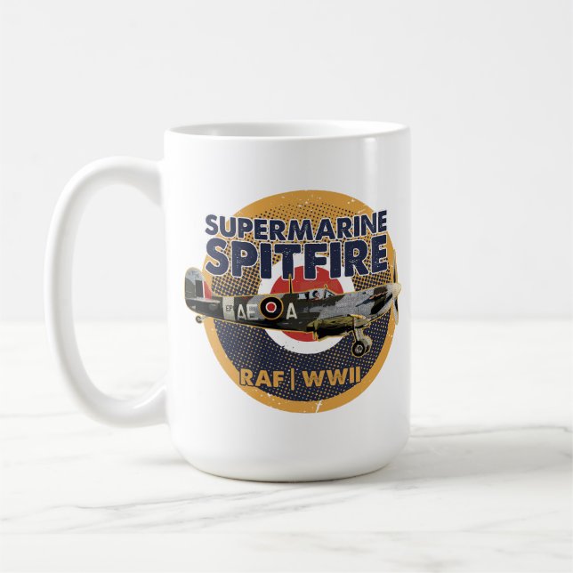 Mug Legendary Supermarine Aircraft (Gauche)