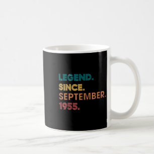 Mug Légende 1955 Cadeaux d'anniversaire 70 ans pour ho