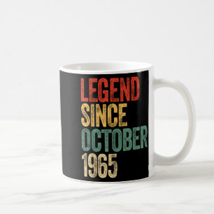 Mug Légende 1965 60e anniversaire pour hommes femmes 6
