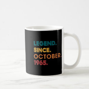 Mug Légende 1965 60e anniversaire pour hommes femmes 6