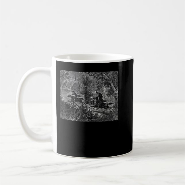 Mug Légende de la grue d'Ichabod Sleepy Hollow Hor san (Gauche)