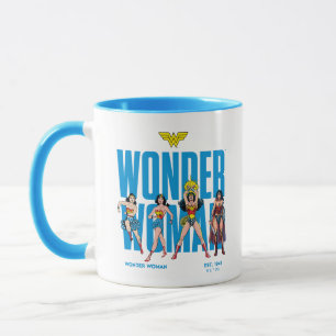 Mug Légendes de Wonder Woman pour toujours Graphique