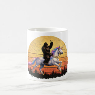 Mug Légendes Rétro Drôles de Bigfoot / Sasquatch et Li