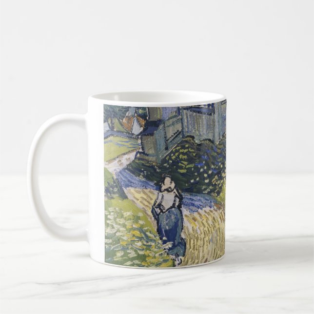 Mug L'église dans Auvers par Vincent van Gogh (Gauche)