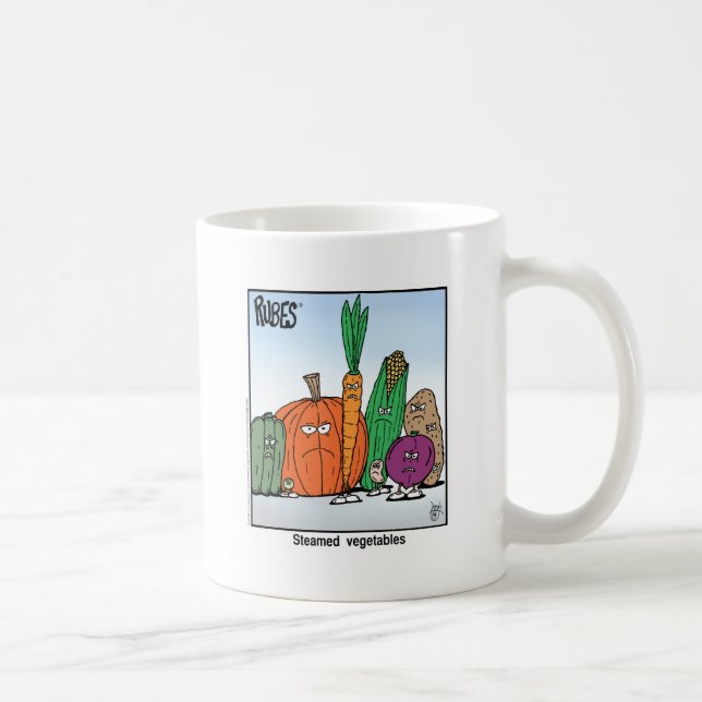 Mug Légumes cuits à la vapeur par classique de bandes (Droite)