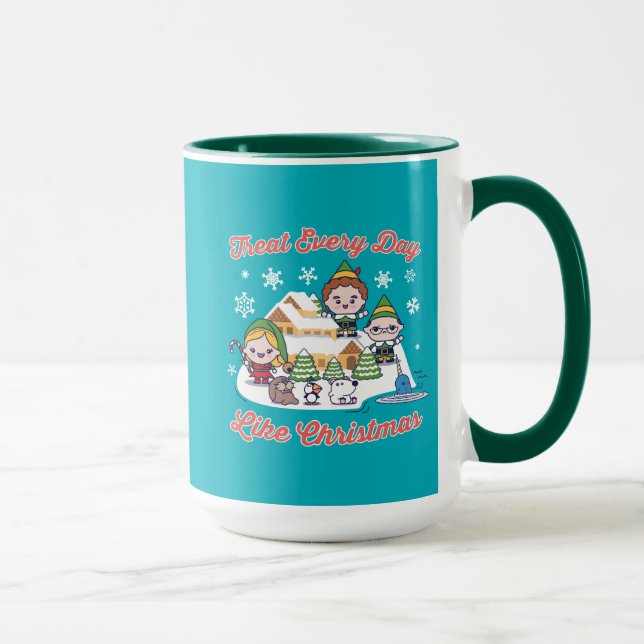 Mug L'elfe Buddy Chibi Graphique (Droite)