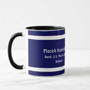 Mug L'emblème de la Défense de la Marine Militaire per