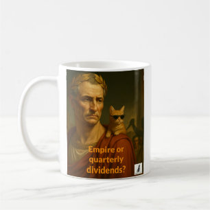 Mug L'Empire de César ou les dividendes trimestriels ?