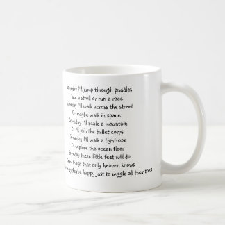 Mug L'empreinte de pas du bébé