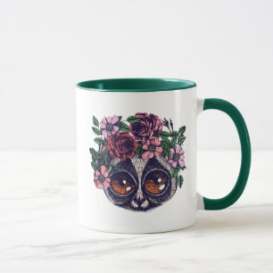 Mug Lémur floral doux