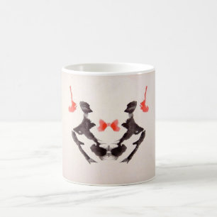 Mug L'encre d'essai de Rorschach éponge le plat 3 deu