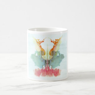 Mug L'encre d'essai de Rorschach éponge l'humain du
