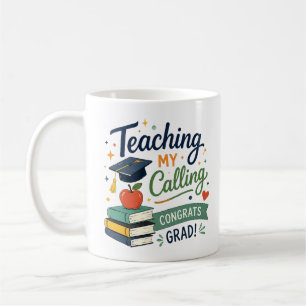Mug L'enseignement personnalisé est mon don de vocatio