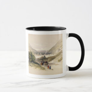 Mug L'entrée à Nablous, le 17 avril 1839, plaquent 4