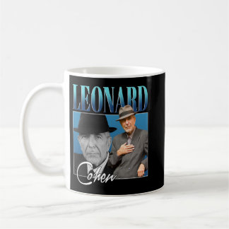 Mug Leonard Cohen Cadeaux de style rétro pour les fans