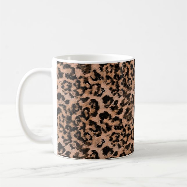 Mug Leopard - imprimé tacheté animal (Gauche)