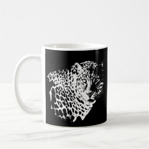 Mug Leopard Visage Animaux Pop Art Modèle tendance
