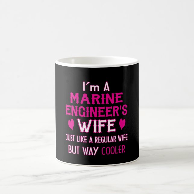 Mug L'épouse de l'ingénieur naval (Centre)