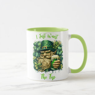 Mug Leprechaun Et Bière