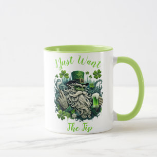 Mug Leprechaun Whimsical Savourer Un Froid