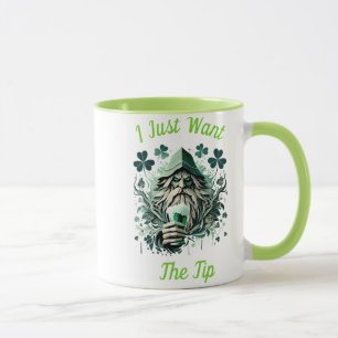 Mug Leprechaun Whimsical Savourer Une Brassée