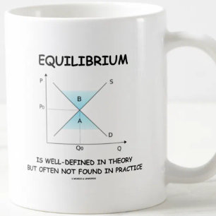 Mug L'équilibre est bien défini dans la théorie pas